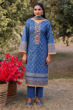 Asim Jofa Print Lawn AJUUB-03 – Asim Jofa 3-piece unstitched suit