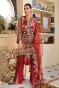 Gulaal Jardin D'Amour Chiffon D-03 – Gulaal 3-piece unstitched suit