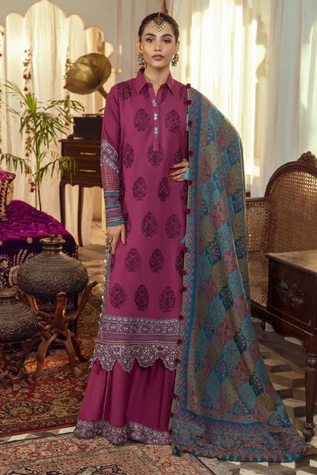 Cinq Premium Winter KS-003 (Dasht) by Cinq Apparel – Cinq Apparel 3-piece unstitched suit