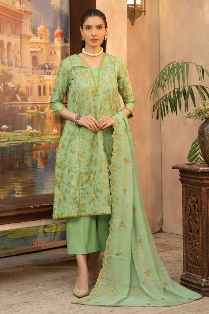 Ramz-e-Gull Swiss Voile By Sanam Saeed D-03 by Puri Fabrics – Puri Fabrics 3-piece unstitched suit
