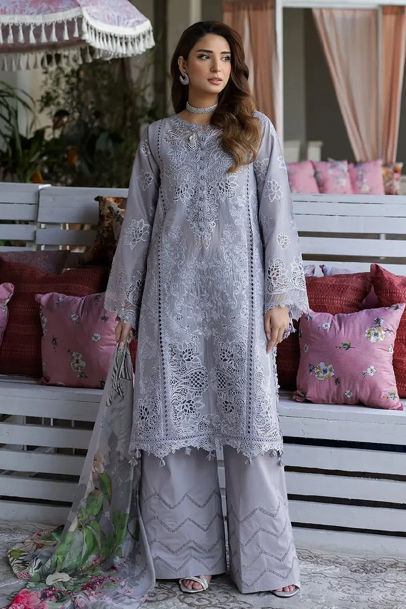 Kahf Luxury Lawn KLR-04 by Elaf – Elaf 3-piece unstitched suit