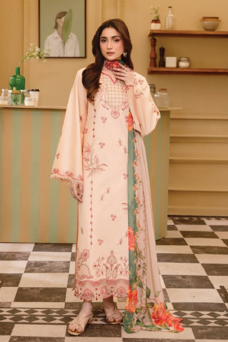 Nyrella Lawn By Celts D-04 – Celts 3-piece unstitched suit