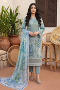 Aalaya Amelle Lawn D-04 – Aalaya 3-piece unstitched suit