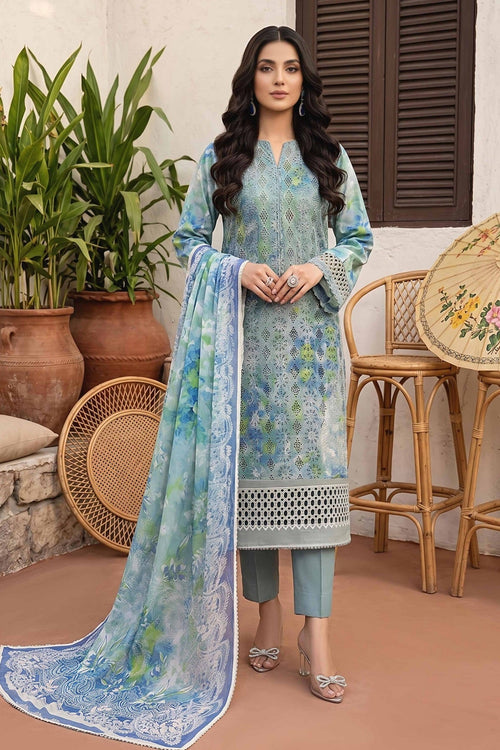 Aalaya Amelle Lawn D-04 – Aalaya 3-piece unstitched suit