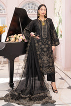 Alif Lawn By Eman Arts AL-168 – Eman Arts 3-piece unstitched suit