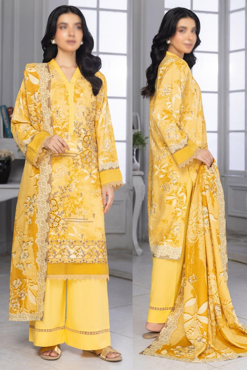 Fantak Viscose FAW-294 – Fantak 3-piece unstitched suit