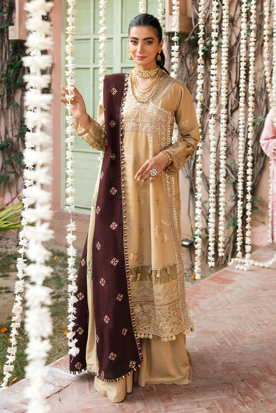 Parishay Luxury Karandi (Pasban) – Parishay 3-piece unstitched suit