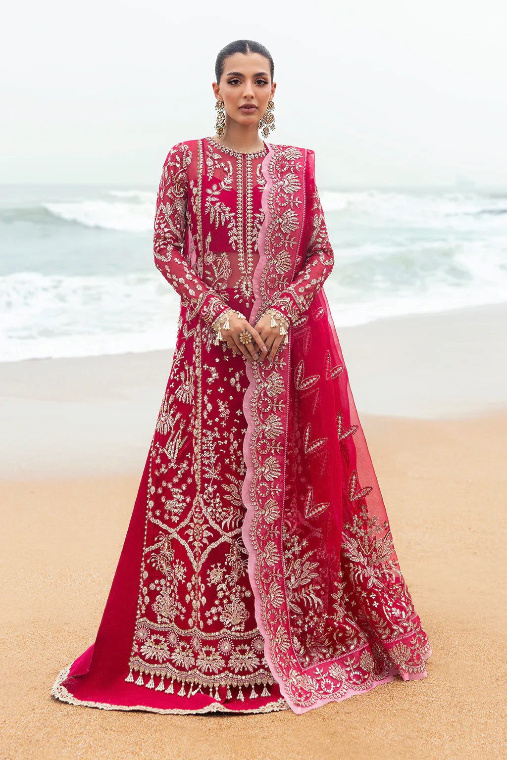 Afrozeh Dastangoi Formal AWE-04 (Nageen) – Afrozeh 3-piece unstitched suit