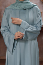 Manahil Ash Blue Abaya by Al Deebaj, photo 4