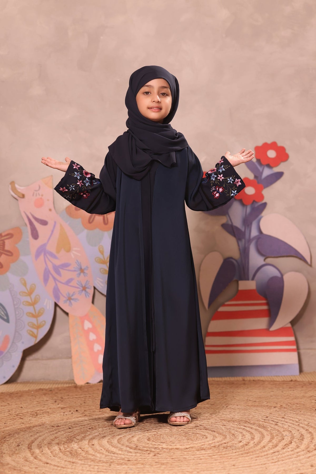 Meerub Navy Abaya by Al Deebaj, photo 3