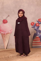 Aizal Maroon Abaya by Al Deebaj, photo 5