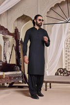 Purple Kurta Shalwar by Al Deebaj, photo 3
