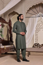 Green Kurta Pajama by Al Deebaj, photo 2