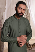 Green Kurta Pajama by Al Deebaj