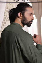 Green Kurta Pajama by Al Deebaj, photo 4