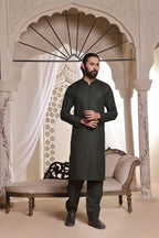 Kai Green Kurta Pajama by Al Deebaj, photo 2