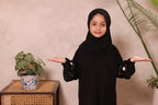 Miral Black Abaya by Al Deebaj, photo 6
