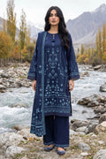 LSM Pashmina Print LG-0519C by Lakhany – Lakhany 3-piece unstitched suit