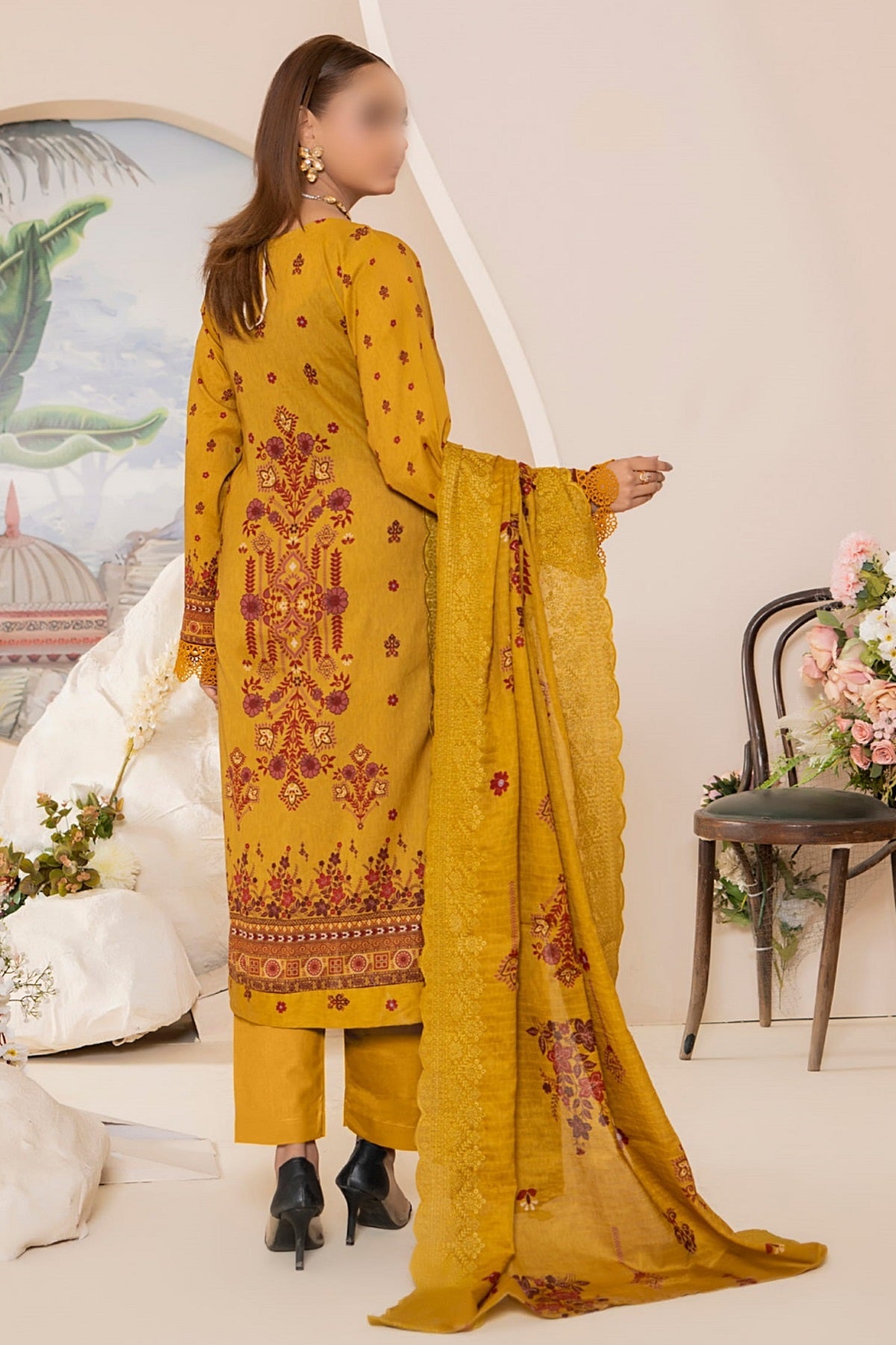 Fatima Aleezay Lawn D-05, photo 2