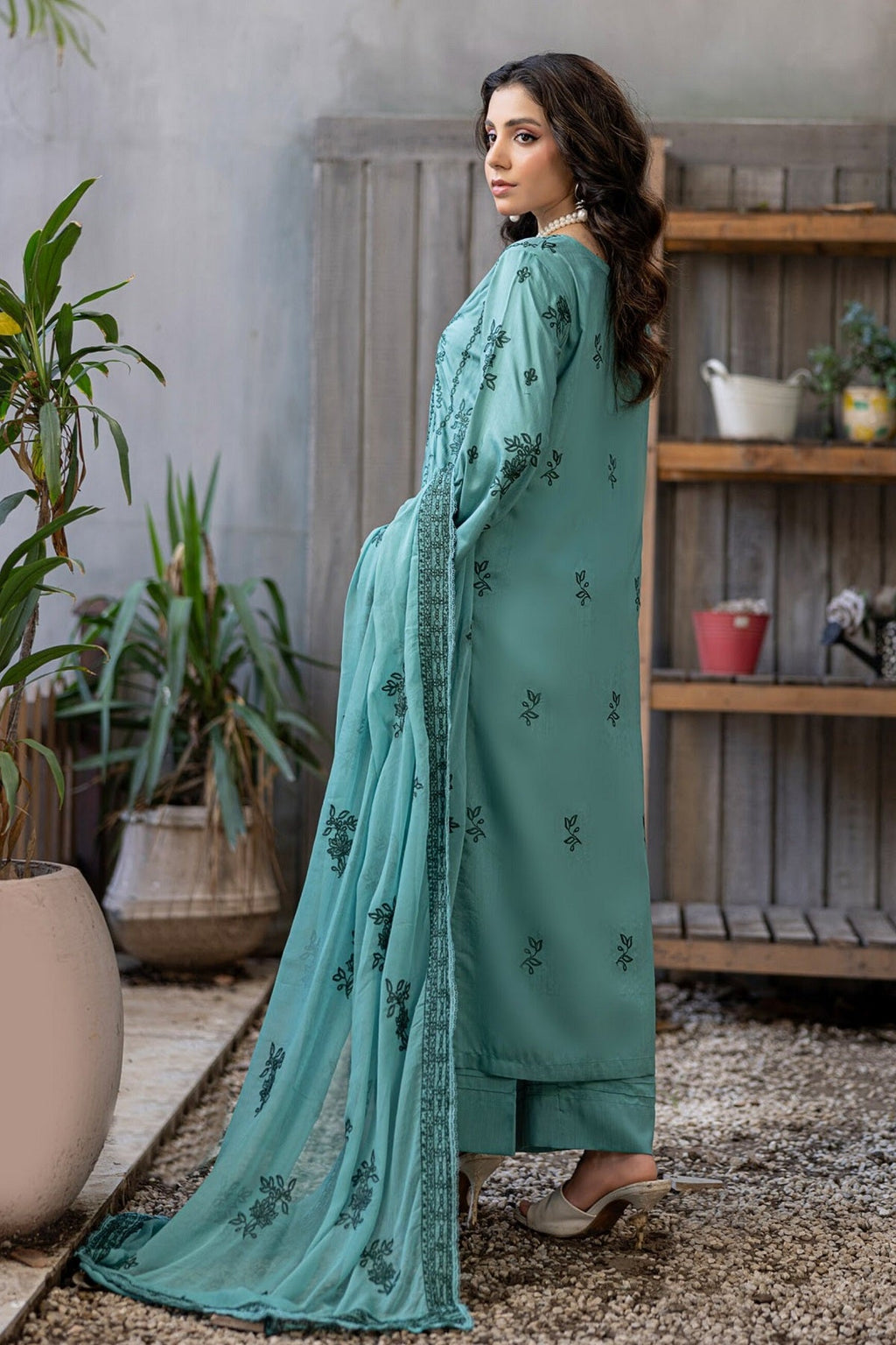 Saffron Premium Viscose By Azam Arts D-2405, photo 2