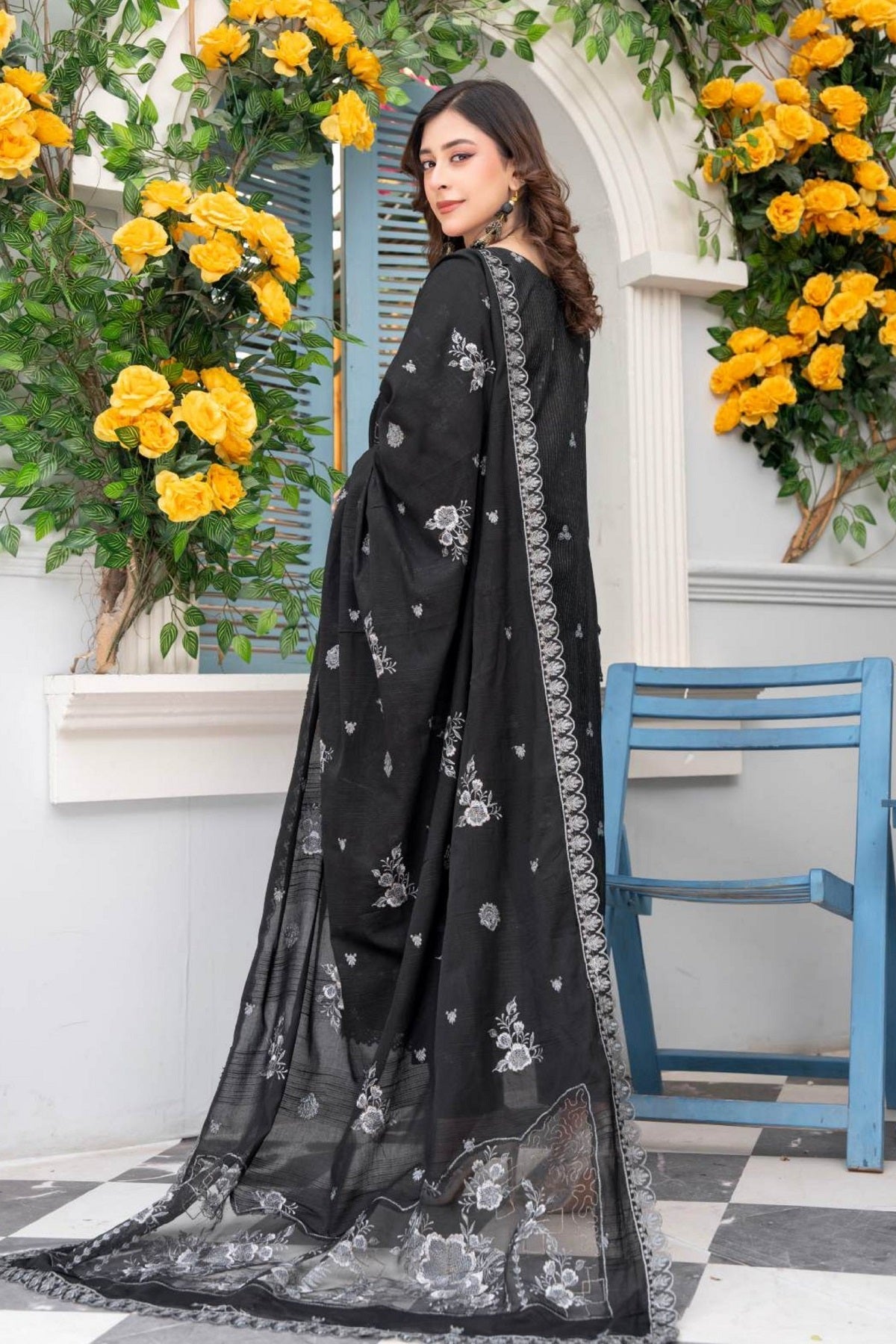 Alif Lawn By Eman Arts AL-19, photo 2