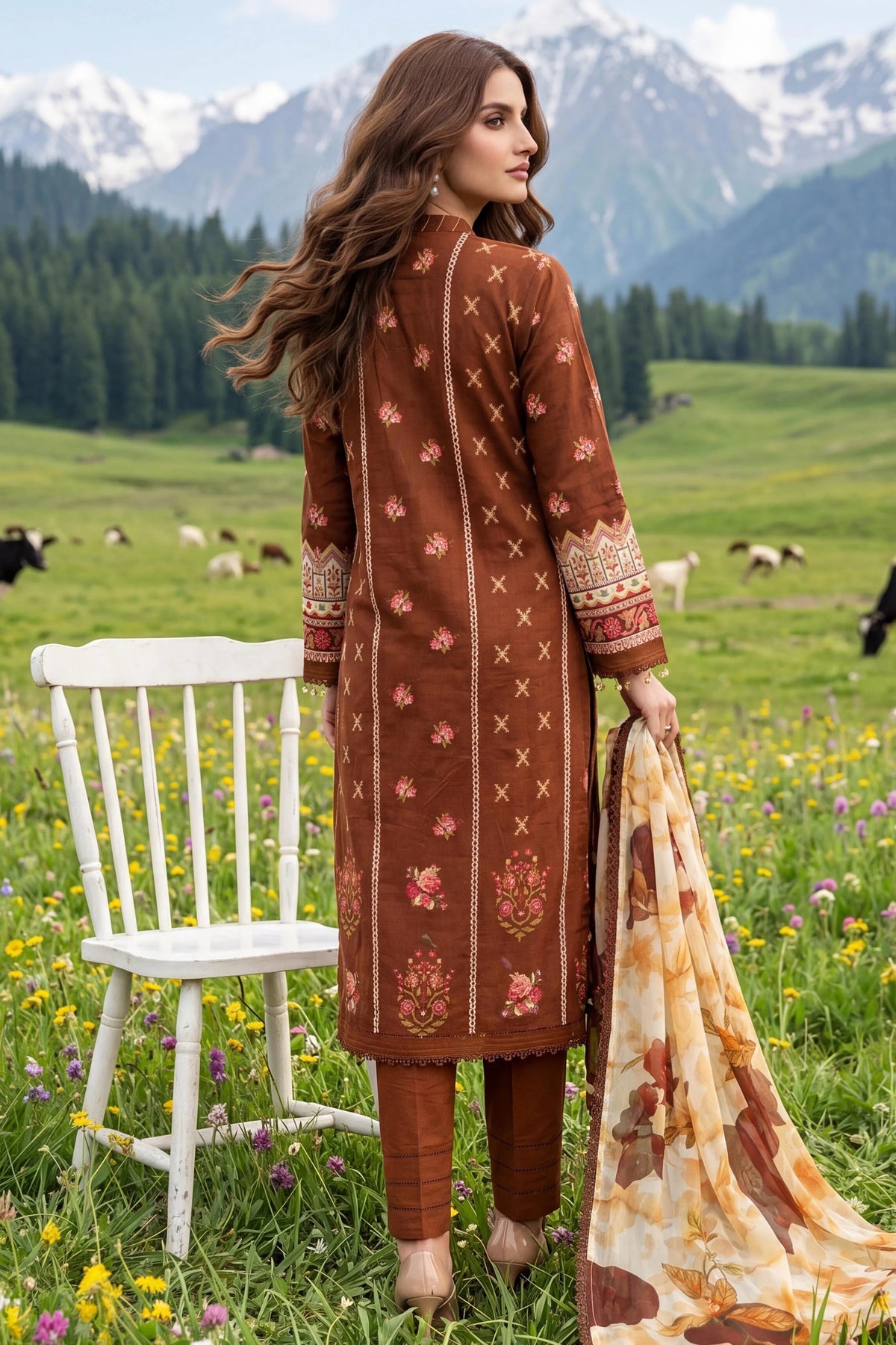 Al Zohaib Colors Print Lawn CDC-05, photo 2