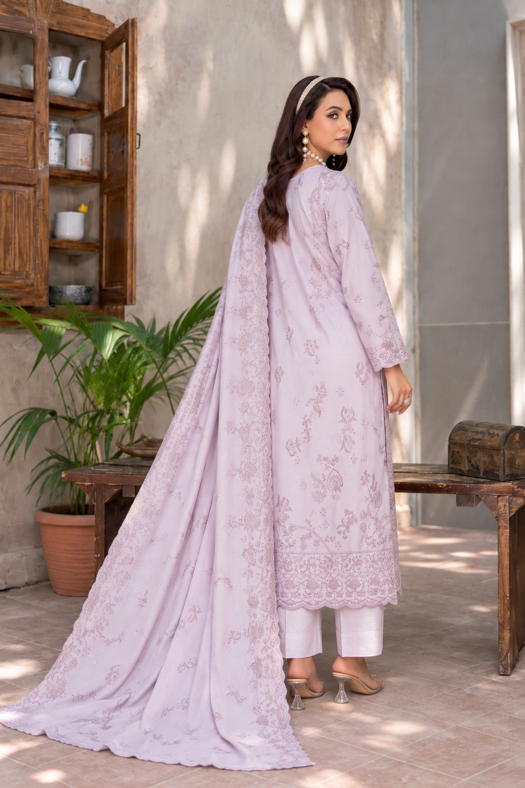 Mehfil Leather Peach By Bin Rashid D-05, photo 2