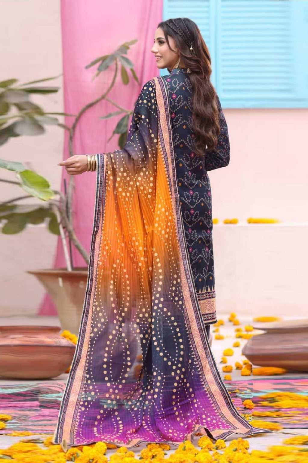 Al Zohaib Colors Print Lawn CHS-05, photo 2