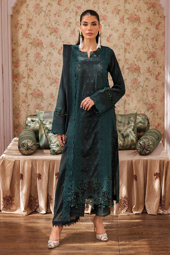 RajBari Nissa Lawn D-05 – Rajbari 2-piece unstitched suit