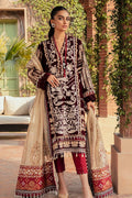 Asifa & Nabeel Winter WC-05 – Asifa & Nabeel 3-piece unstitched suit