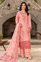 Pankh Cambric By Azam Arts D-2123 – Azam Arts 3-piece unstitched suit
