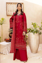 Elizabeth Luxury Lawn By Adans Libas D-05 (Ruby) – Adans Libas 3-piece unstitched suit