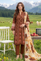 Al Zohaib Colors Print Lawn CDC-05 – Al Zohaib 3-piece unstitched suit