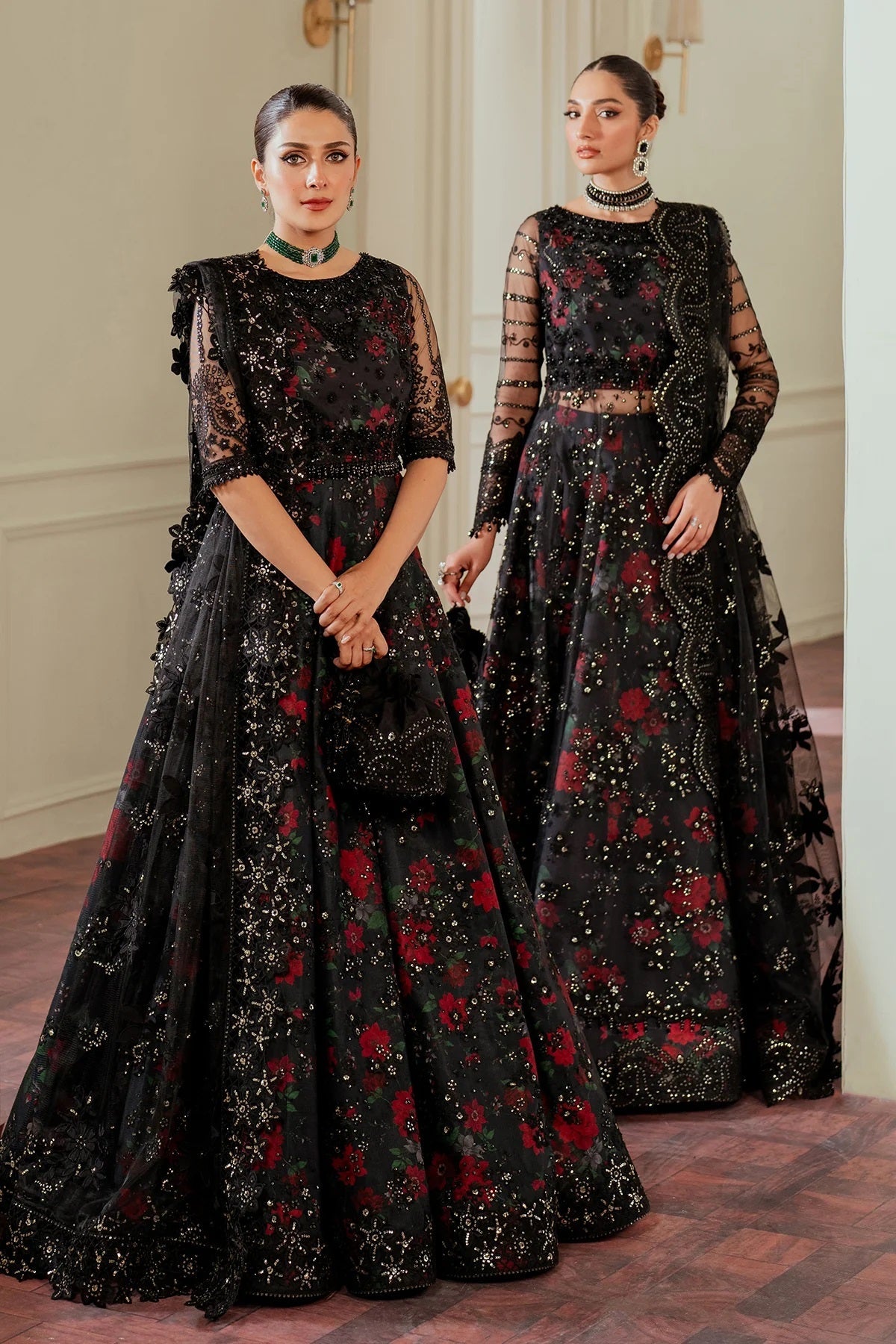 Baroque Chantelle CH13-05 – Baroque 3-piece unstitched suit