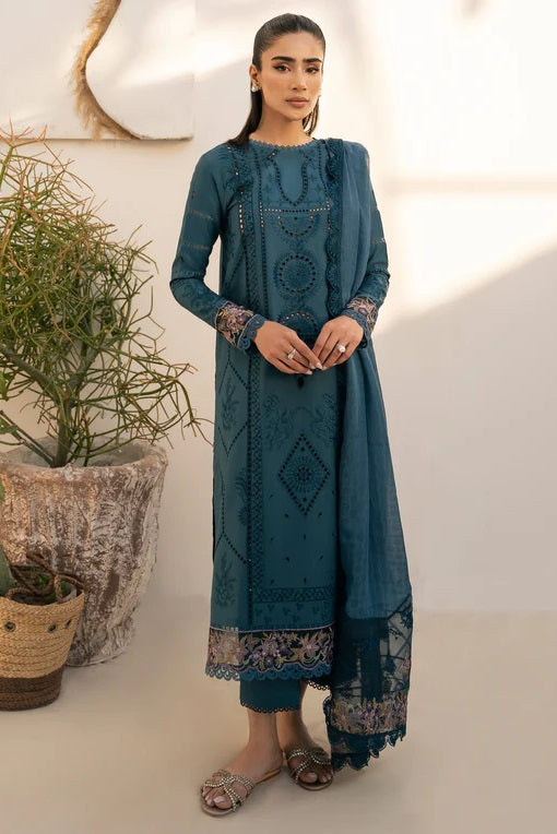 Capsule Luxury Lawn CCL-015 (Essence) by Cinq Apparel – Cinq Apparel 3-piece unstitched suit