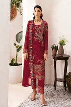 Ramsha Rangoon Chiffon D-1205 – Ramsha 3-piece unstitched suit