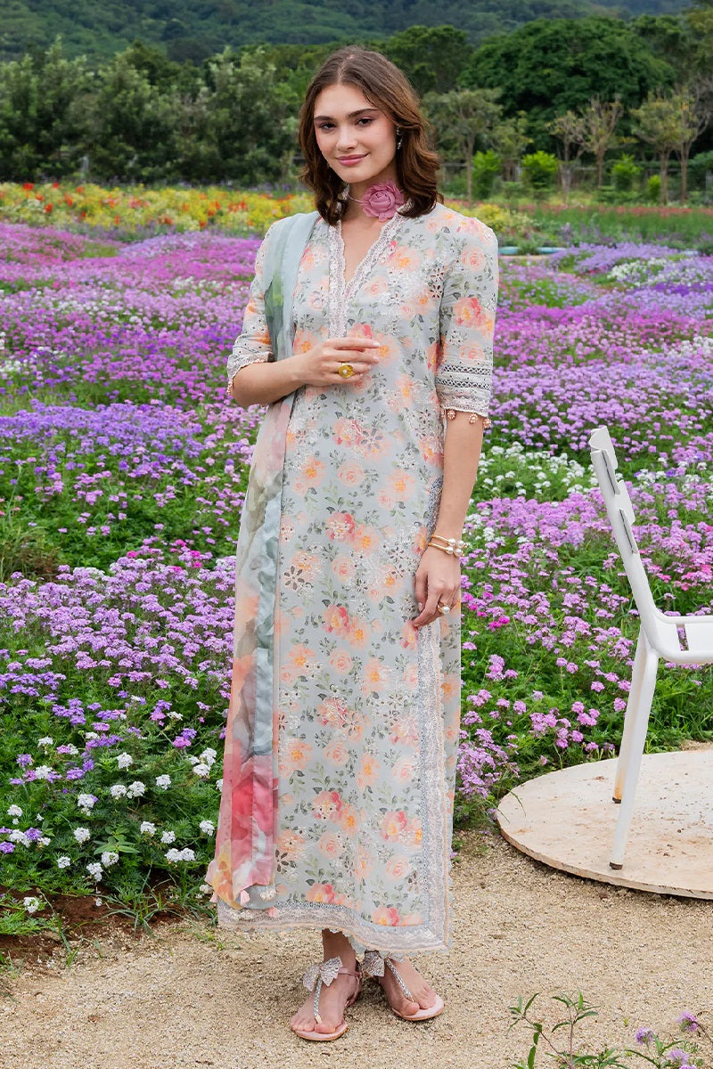 Oh So Cherry Lawn By Izel OSC-3054 (Evania) – Izel 2-piece unstitched suit