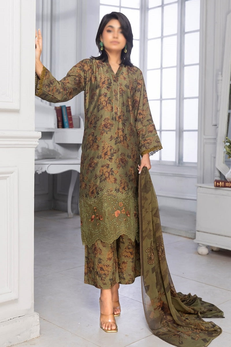 Fantak Viscose FAW-285 – Fantak 3-piece unstitched suit