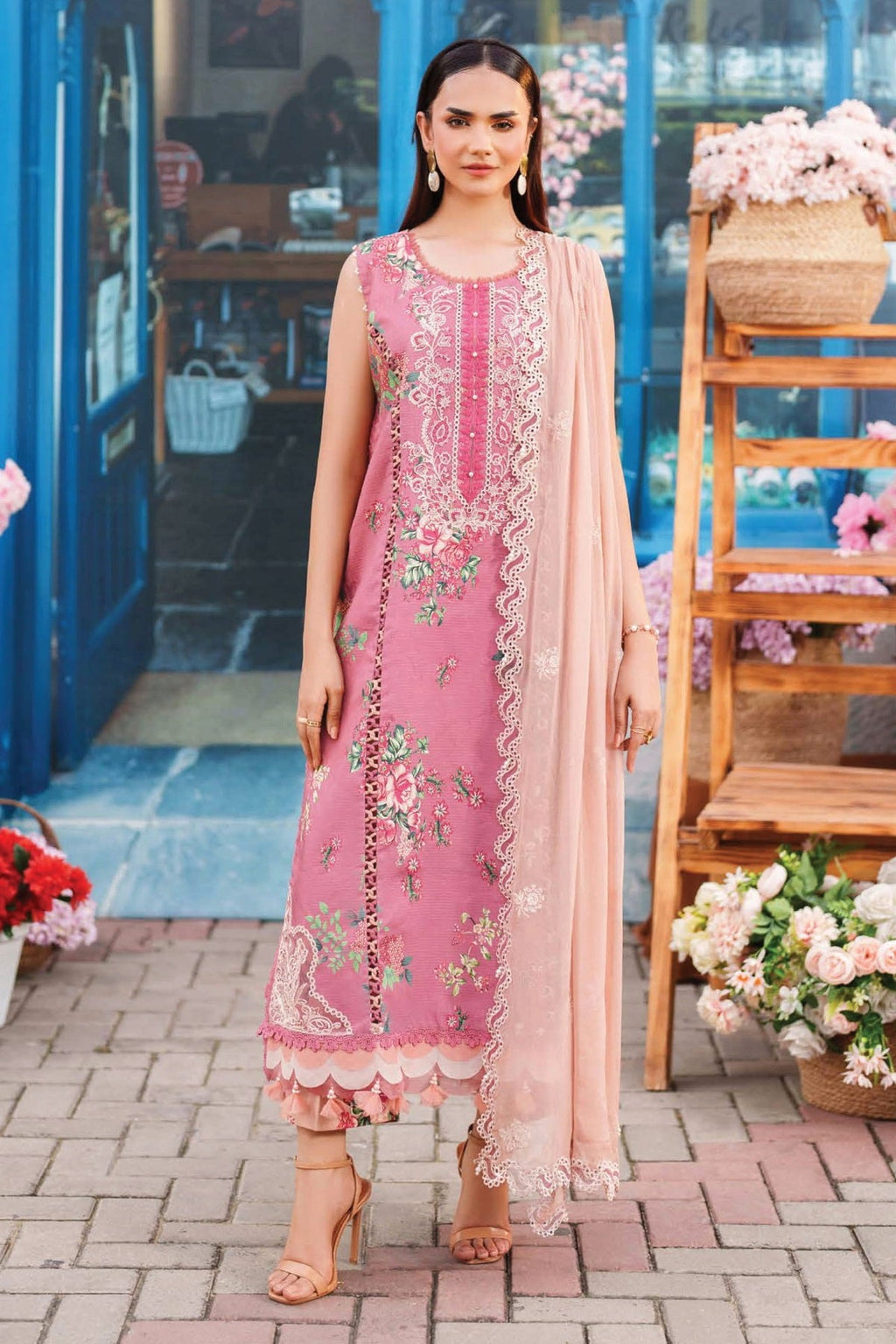 Parishay IVY Bloom Viscose IW-05 – Parishay 3-piece unstitched suit