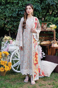 Yards Floral Lawn D-05 – Yards 3-piece unstitched suit