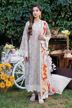 Yards Floral Lawn D-05 – Yards 3-piece unstitched suit