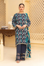 Safa Noor Nayab Linen SN-05 – Safa Noor 3-piece unstitched suit