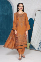 Alif Winter By Eman Arts AW-82 – Eman Arts 3-piece unstitched suit