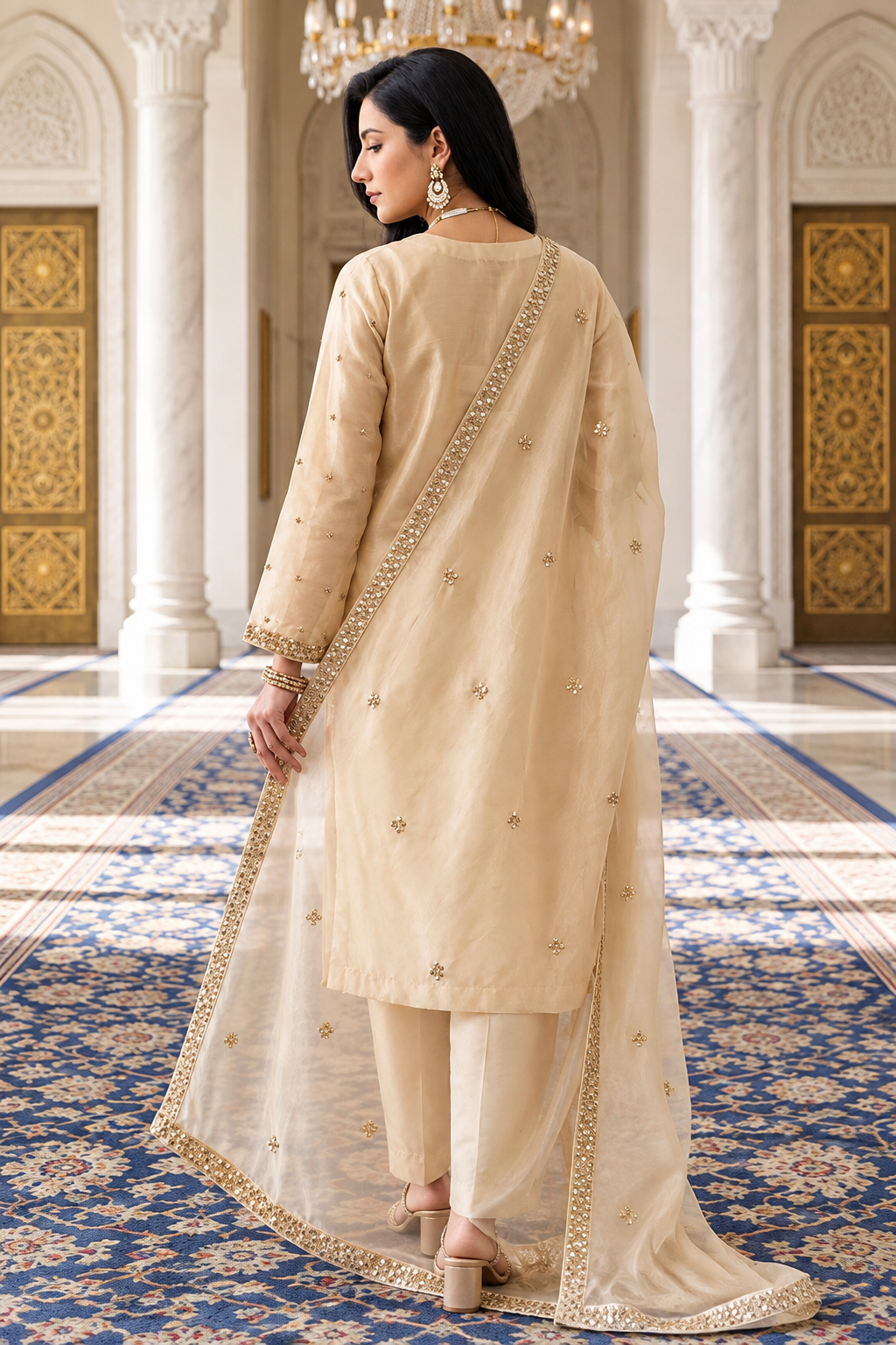 Dressline Chashm-e-Ara Formal Wear FB-287C, photo 3