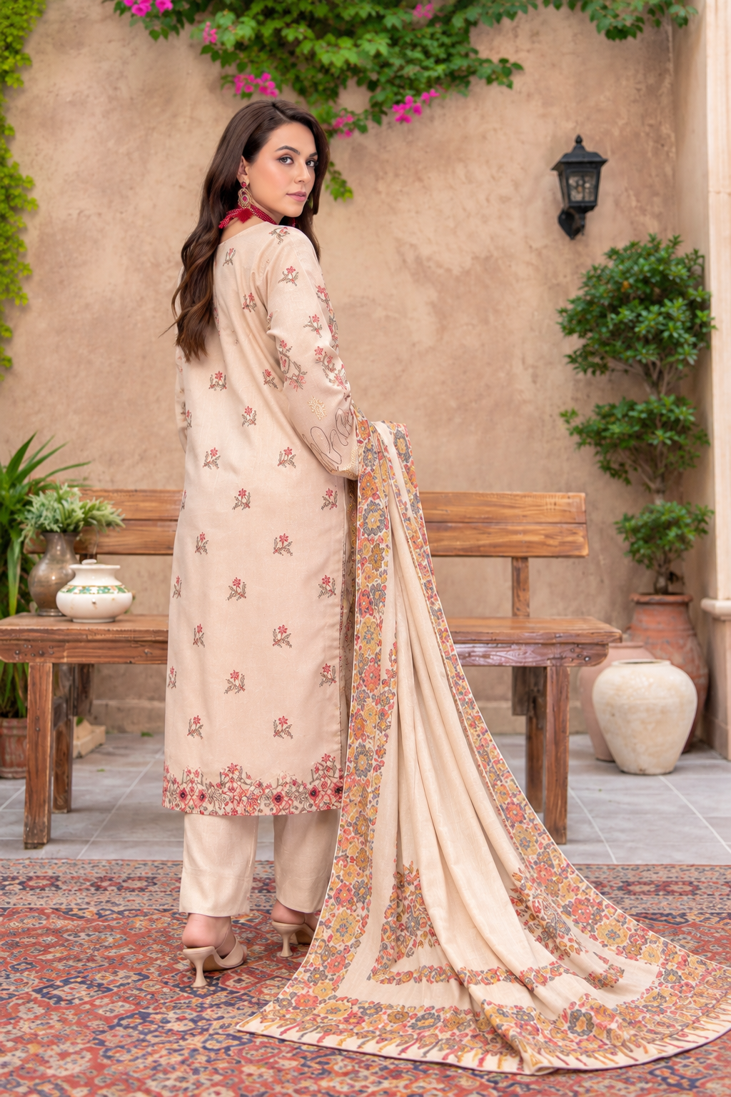 Mahgul Leather Peach By Riaz Arts D-06, photo 2