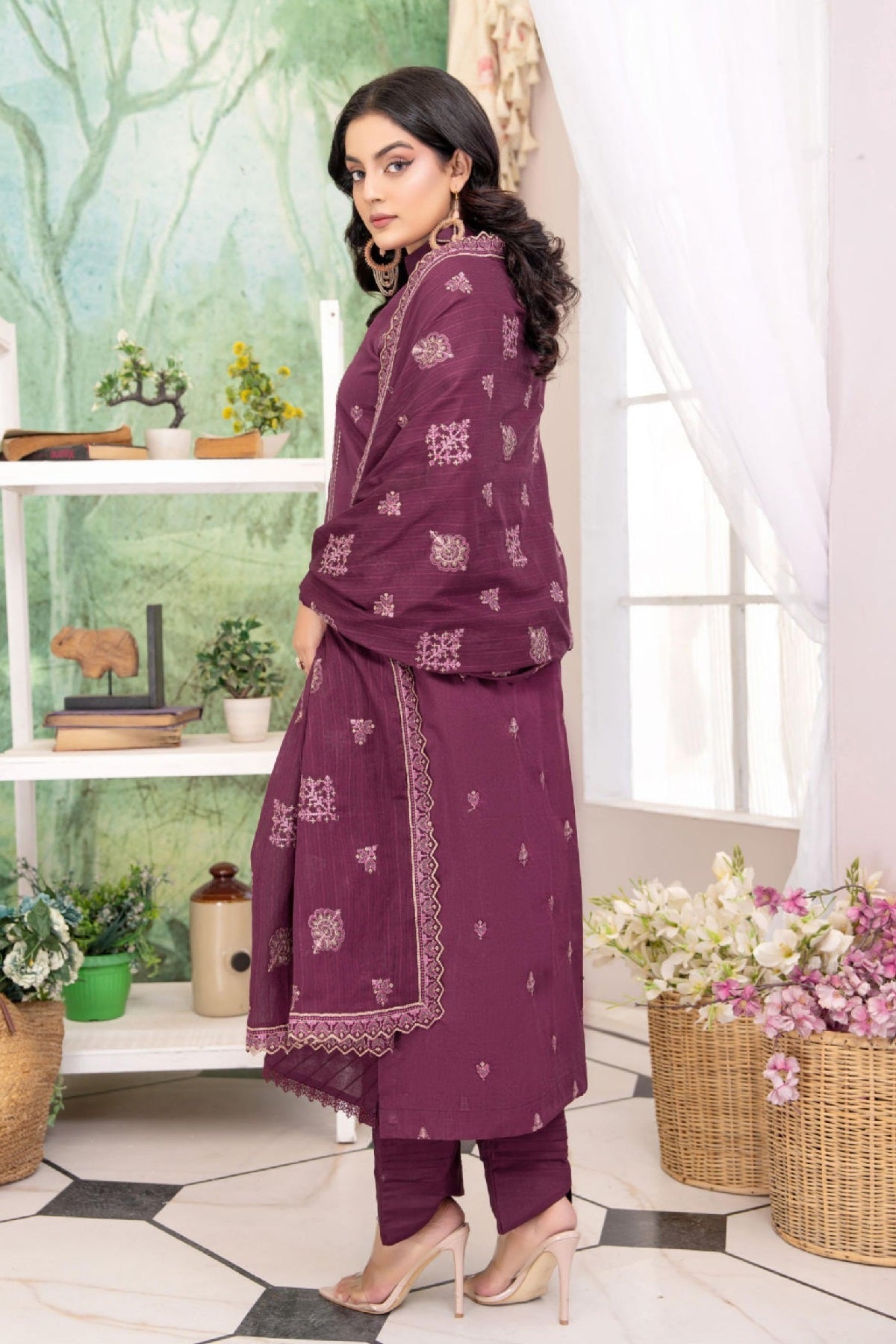 Alif Lawn By Eman Arts AL-28, photo 2