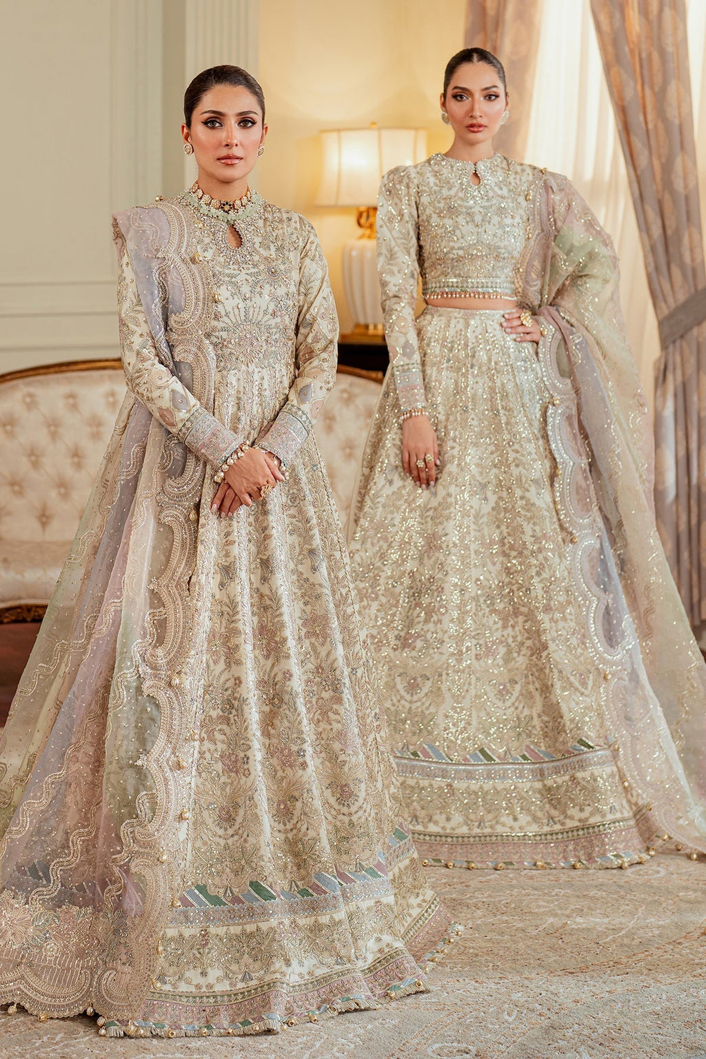 Baroque Chantelle CH13-06 – Baroque 3-piece unstitched suit