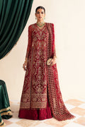 Ayzel Luminara Formal D-06 (Merlot) – Ayzel 3-piece unstitched suit