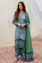 Gulzar Viscose By Mahnur G-06 – Mahnur 3-piece unstitched suit