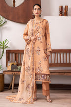 Pankh Viscose By Azam Arts D-2434 – Azam Arts 3-piece unstitched suit